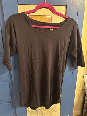 NWT Land’s End Navy Short Sleeve Top